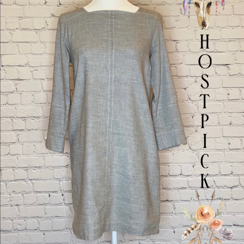 Zara Basic Shift Dress - Picture 2 of 10